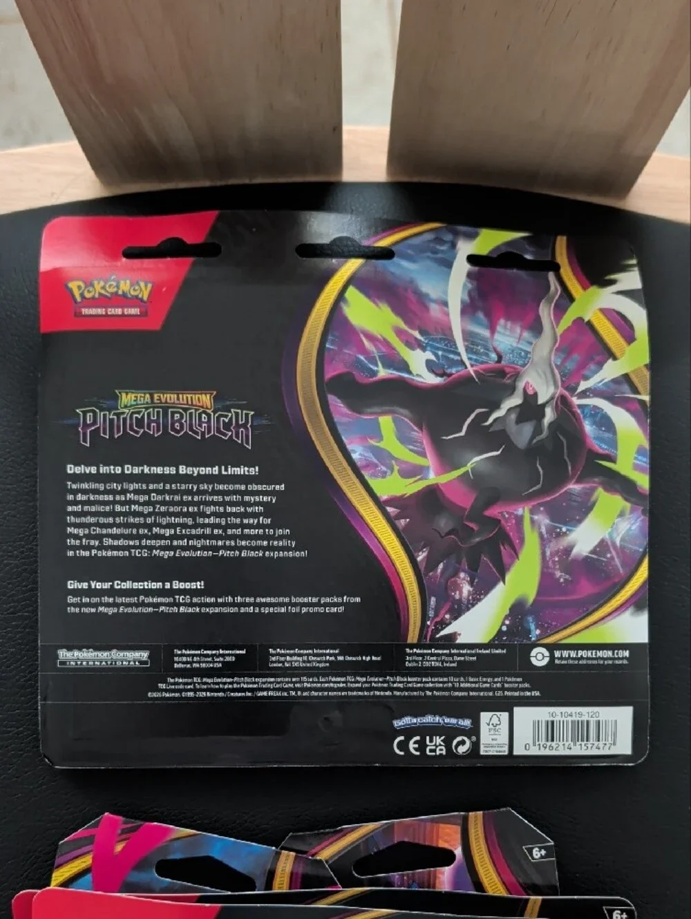 Pokémon Mega Evolution Pitch Black Bundle Factory Sealed